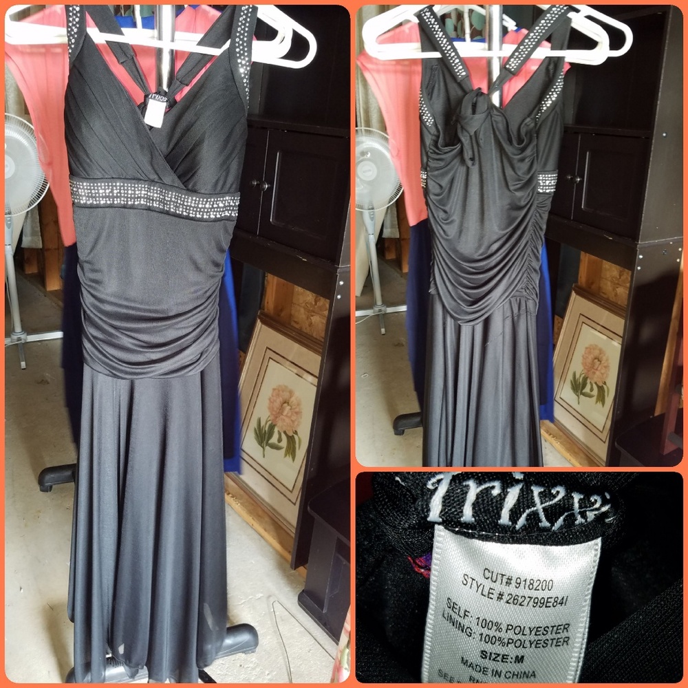 Black cocktail dress